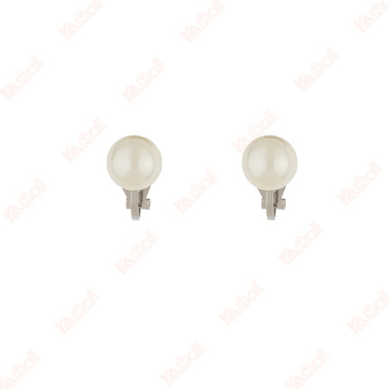 single pearl earrings